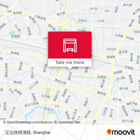 定边路桃浦路 map