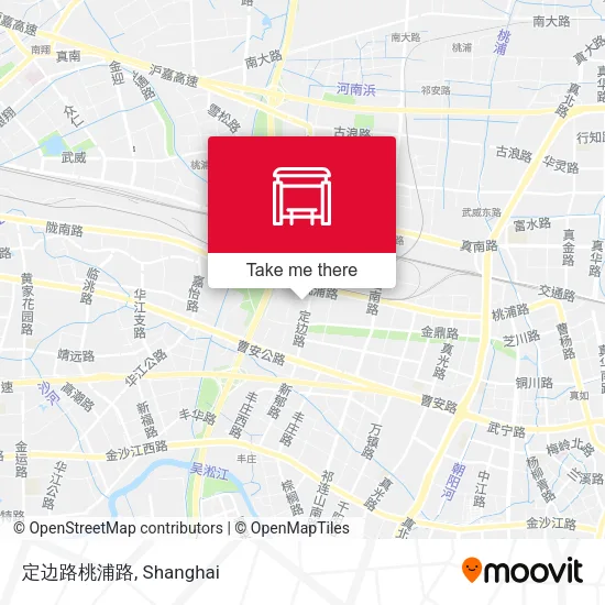 定边路桃浦路 map