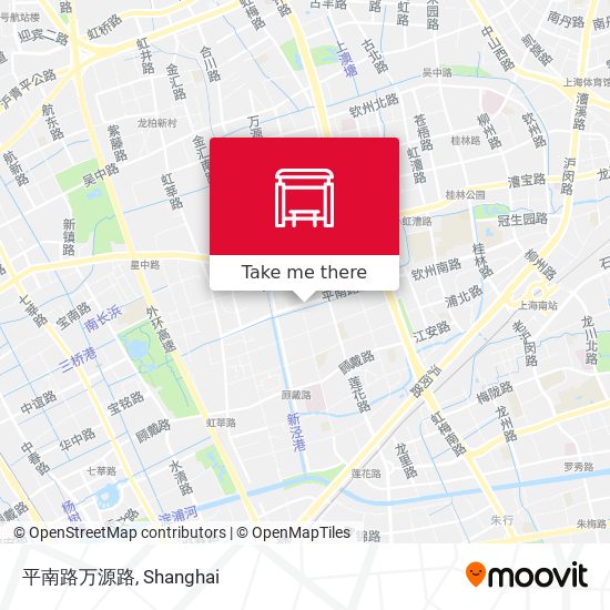 平南路万源路 map