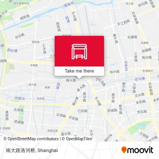 南大路洛河桥 map