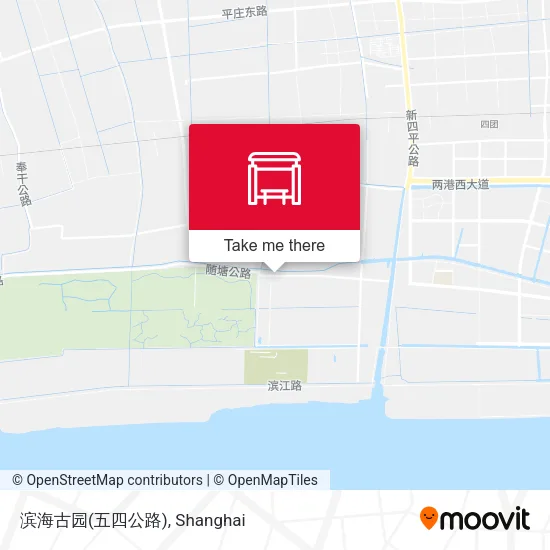 滨海古园(五四公路) map