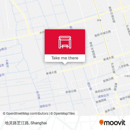 地灵路芝江路 map