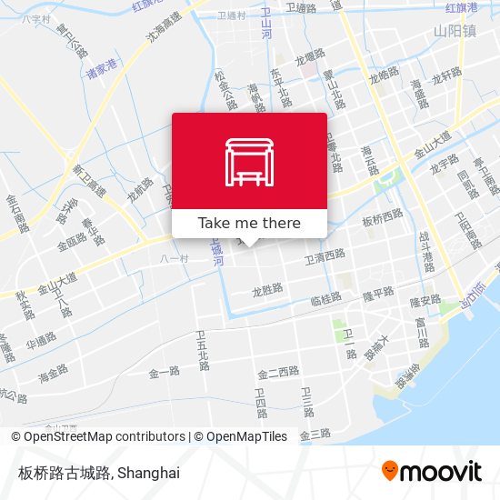 板桥路古城路 map