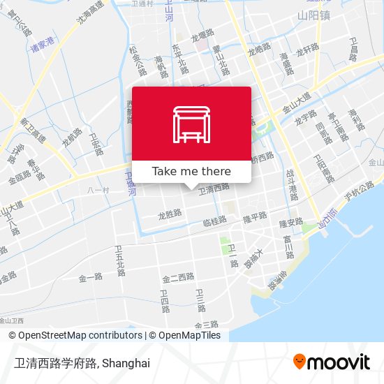 卫清西路学府路 map