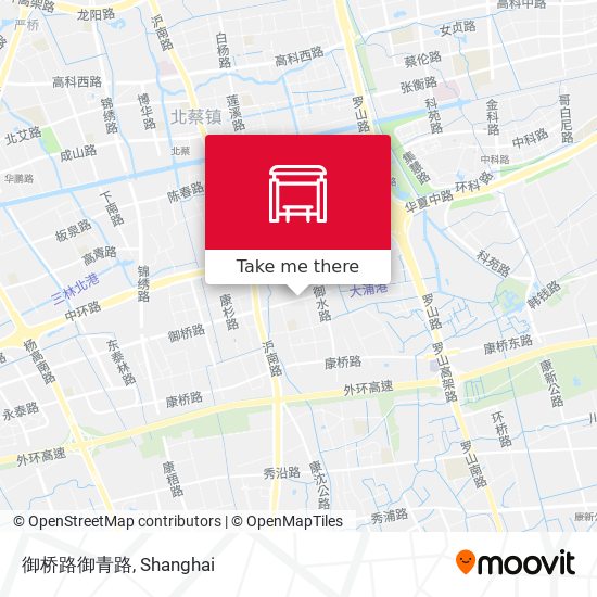 御桥路御青路 map