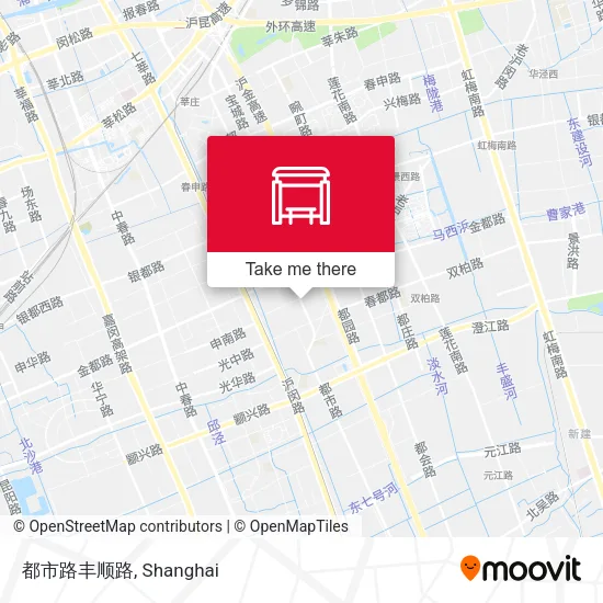 都市路丰顺路 map