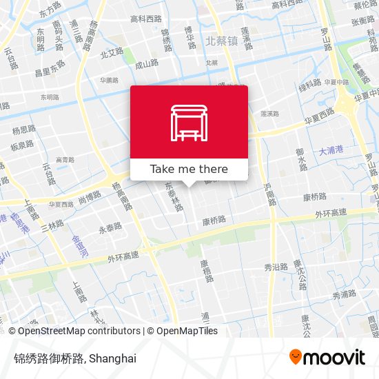 锦绣路御桥路 map