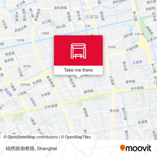 锦绣路御桥路 map