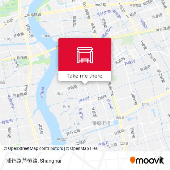 浦锦路芦恒路 map