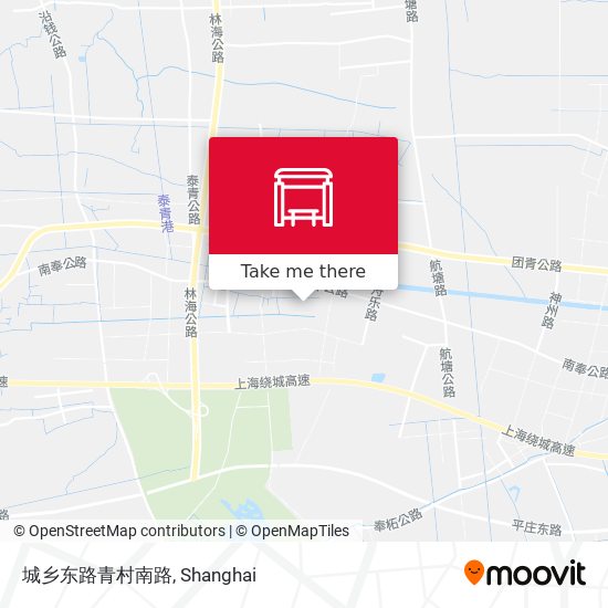城乡东路青村南路 map