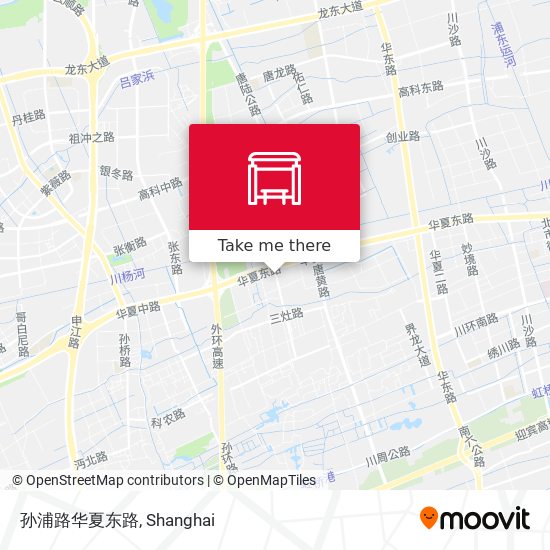 孙浦路华夏东路 map