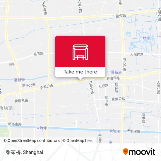 张家桥 map