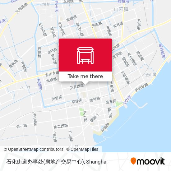 石化街道办事处(房地产交易中心) map