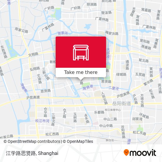 江学路思贤路 map