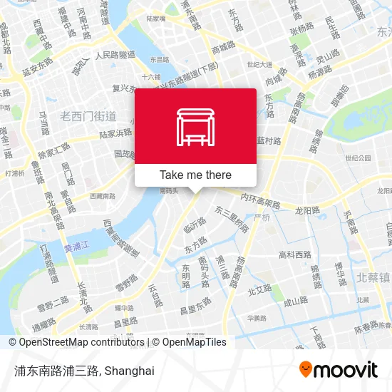 浦东南路浦三路 map