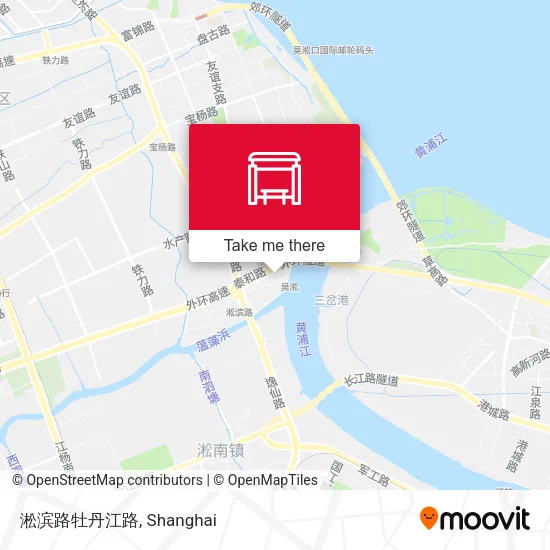 淞滨路牡丹江路 map