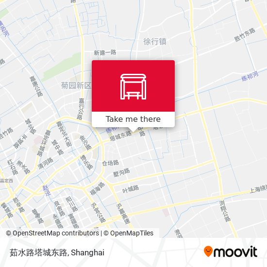 茹水路塔城东路 map