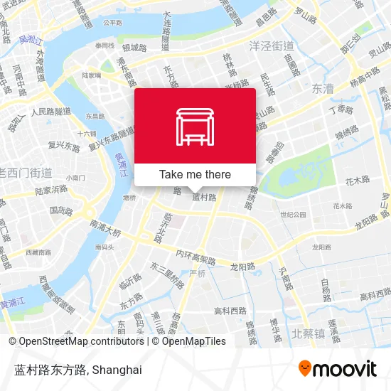 蓝村路东方路 map