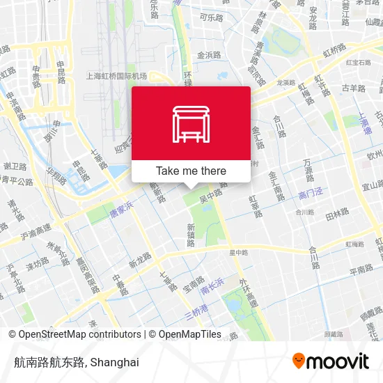 航南路航东路 map