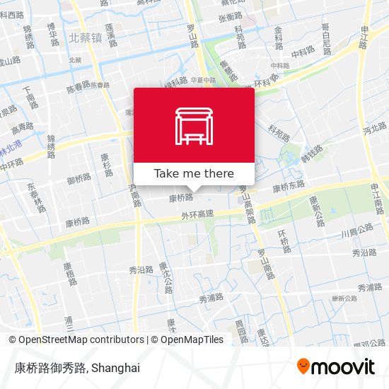 康桥路御秀路 map