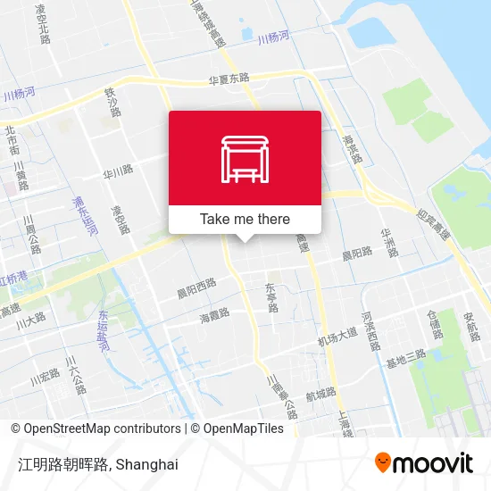 江明路朝晖路 map