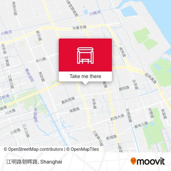 江明路朝晖路 map