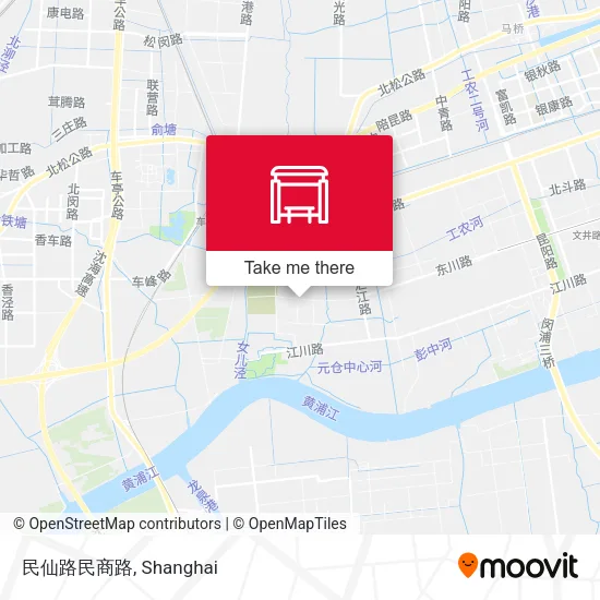 民仙路民商路 map
