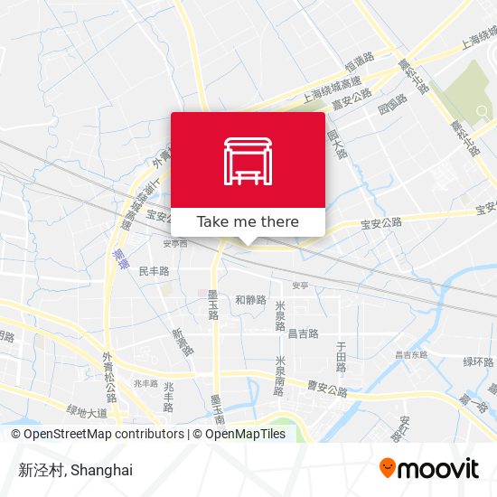 新泾村 map