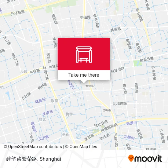 建韵路繁荣路 map