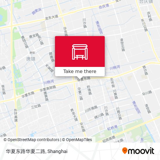 华夏东路华夏二路 map