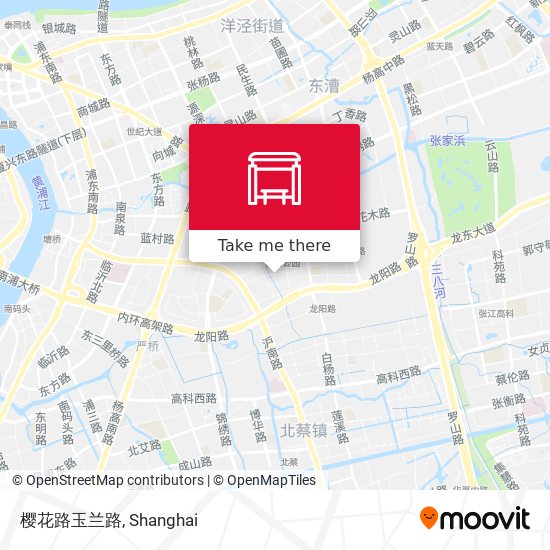 樱花路玉兰路 map