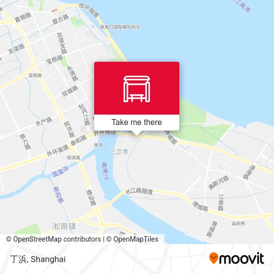 丁浜 map