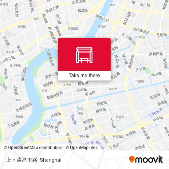 上南路昌里路 map