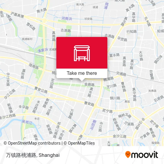 万镇路桃浦路 map