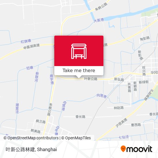 叶新公路林建 map