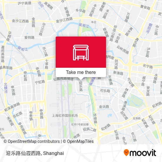 迎乐路仙霞西路 map