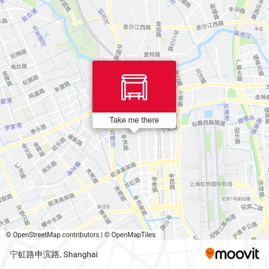 宁虹路申滨路 map