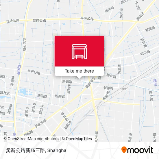 卖新公路新庙三路 map