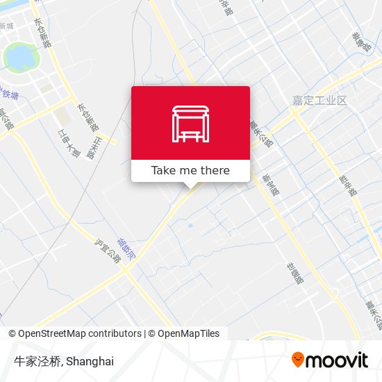 牛家泾桥 map