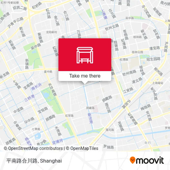 平南路合川路 map