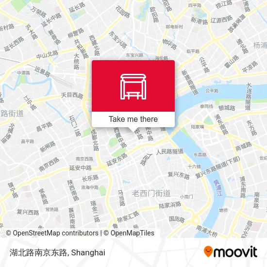 湖北路南京东路 map