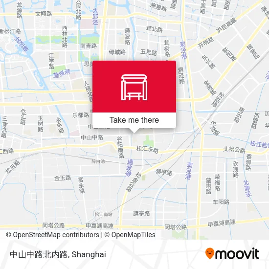 中山中路北内路 map
