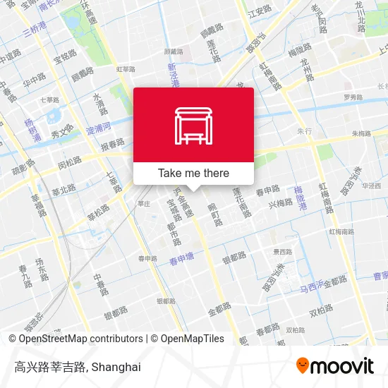 高兴路莘吉路 map