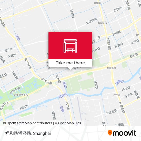 祥和路潘泾路 map
