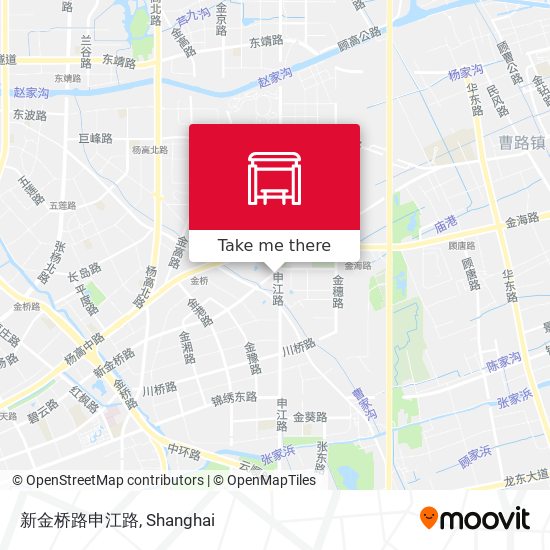 新金桥路申江路 map