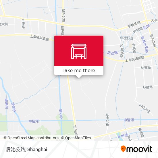 后池公路 map