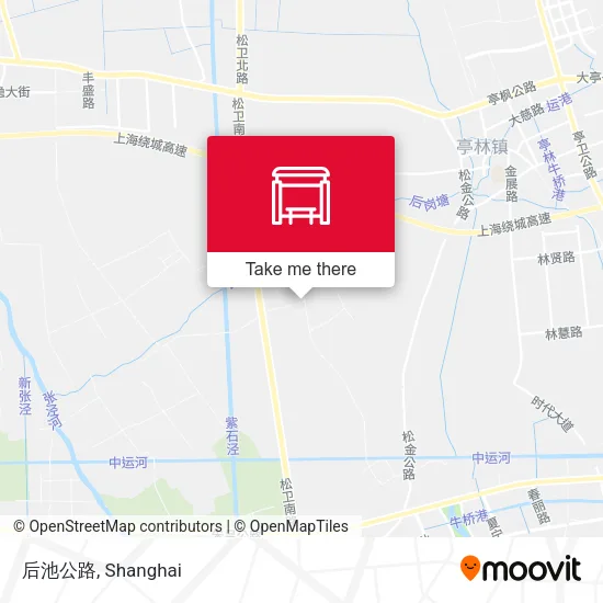 后池公路 map