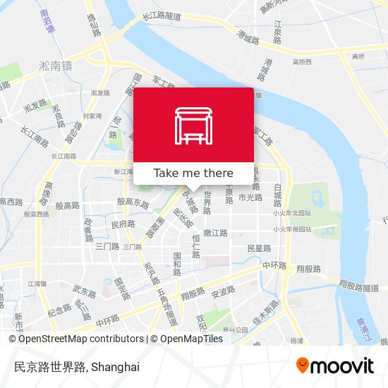 民京路世界路 map