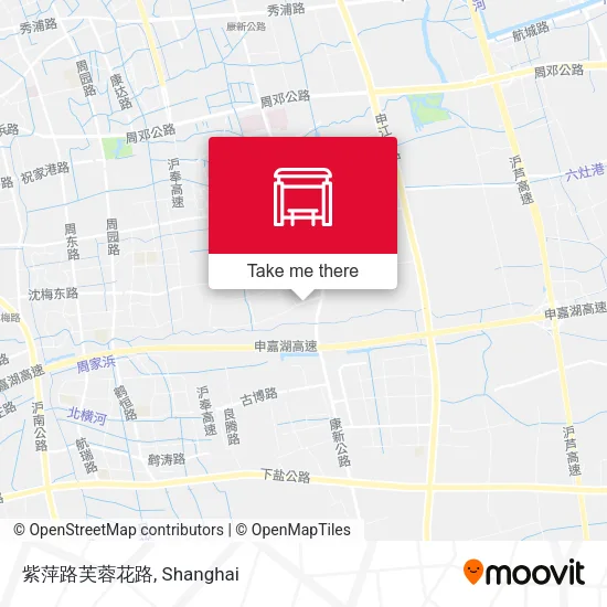 紫萍路芙蓉花路 map