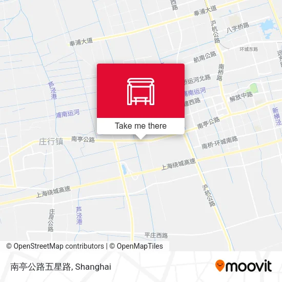 南亭公路五星路 map